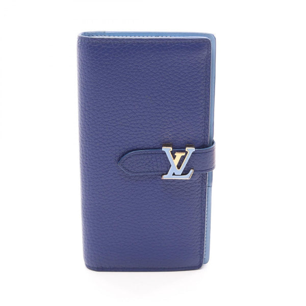 Louis Vuitton LV Vertical Wallet Leather Long Wallet