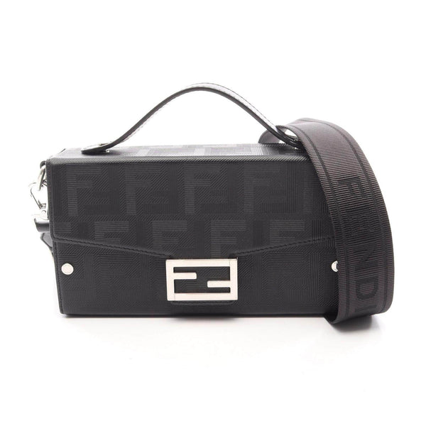 Fendi Soft Trunk Baguette Leather 2way Shoulder Bag