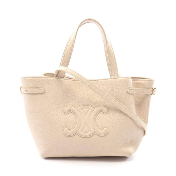 CELINE Mini Cabas Anais Cuir Triomphe 2way tote bag