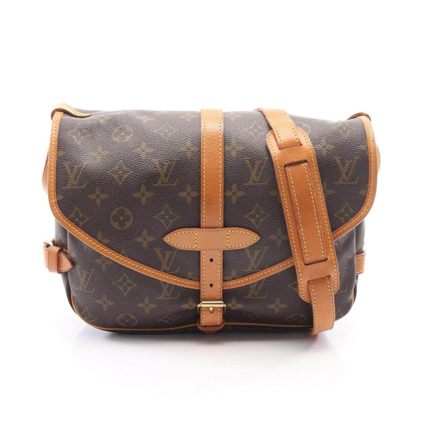 Louis Vuitton Saumur 30 Monogram Coated Canvas Shoulder Bag