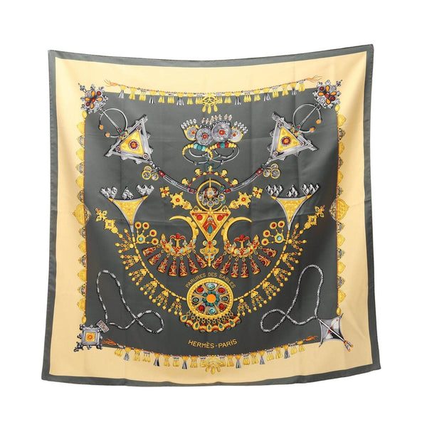 Hermes Carre90 PARURES DES SABLES Silk Scarf