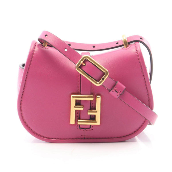 Fendi Cmon Leather Shoulder Bag