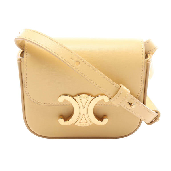 CELINE Mini Claude Leather Shoulder Bag