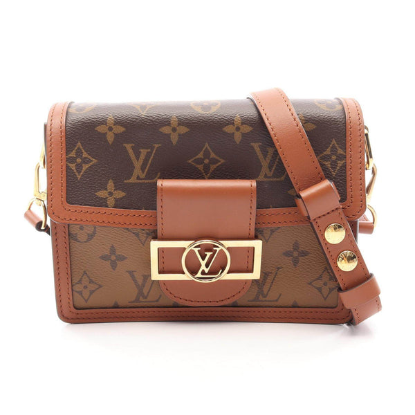 Louis Vuitton Dauphine Mini Monogram Reverse shoulder bag