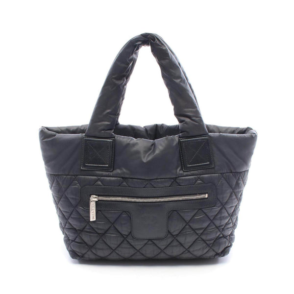 CHANEL Coco Cocoon Reversible Nylon Leather Tote Bag