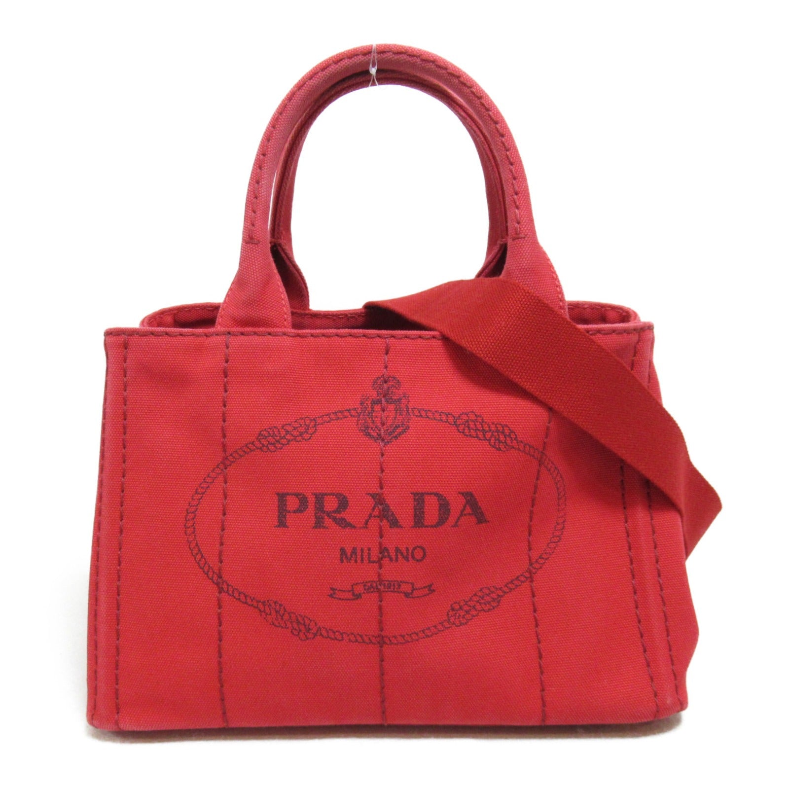 Prada Canvas Canapa Tote Bag 1BG439