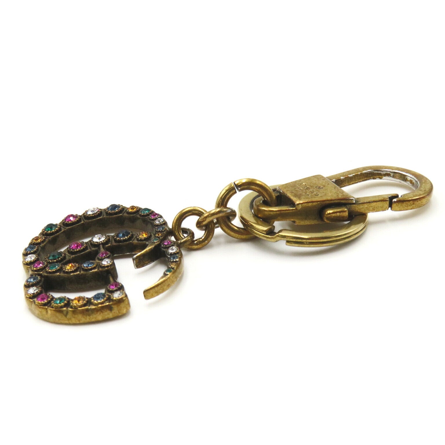 Gucci GG Multikeyring Metal Rhinestone