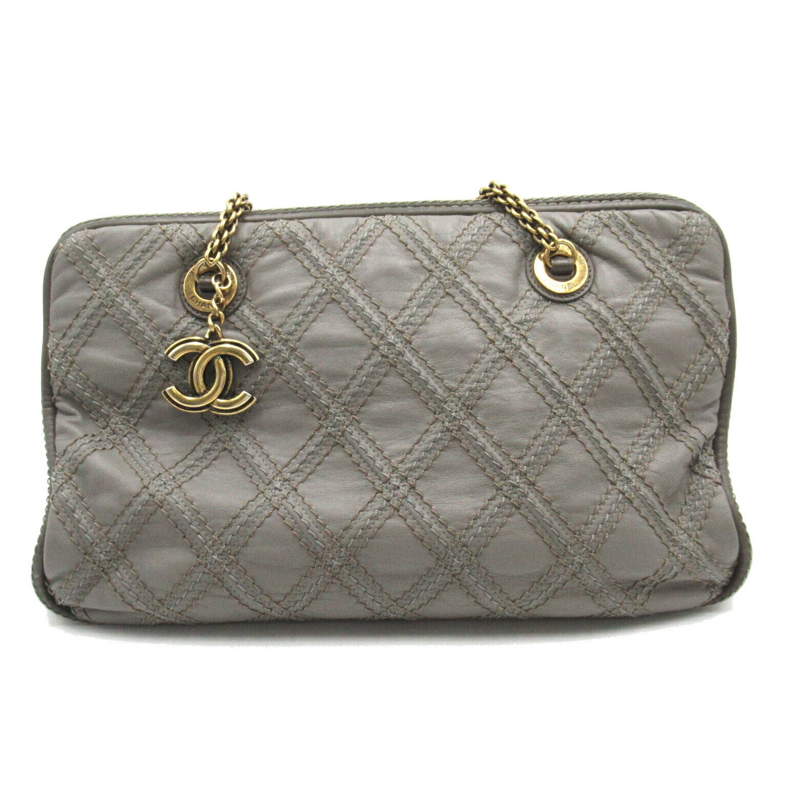 Chanel Leather Chain Shoulder Bag