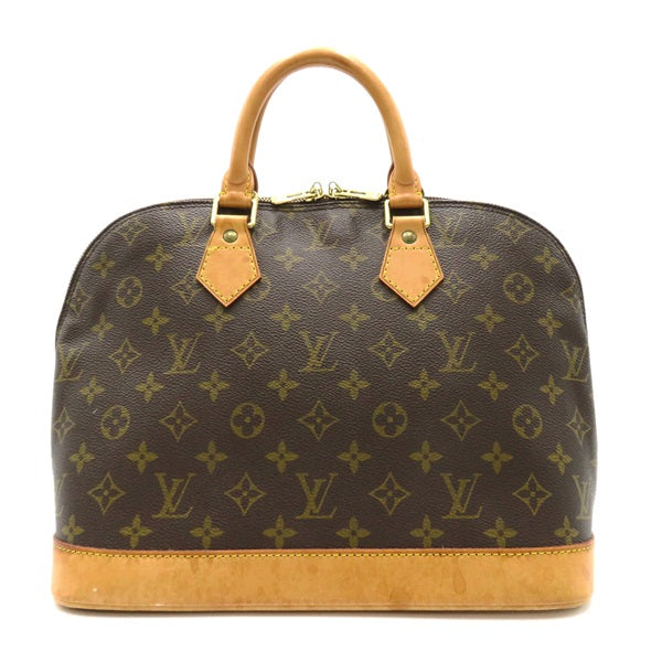 Louis Vuitton Alma Canvas Handbag M51130 in Fair condition