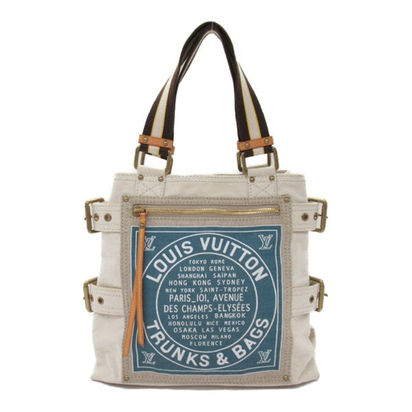 Louis Vuitton Globe Shopper Cabas MM Tote Bag Canvas M95114 in Excellent condition