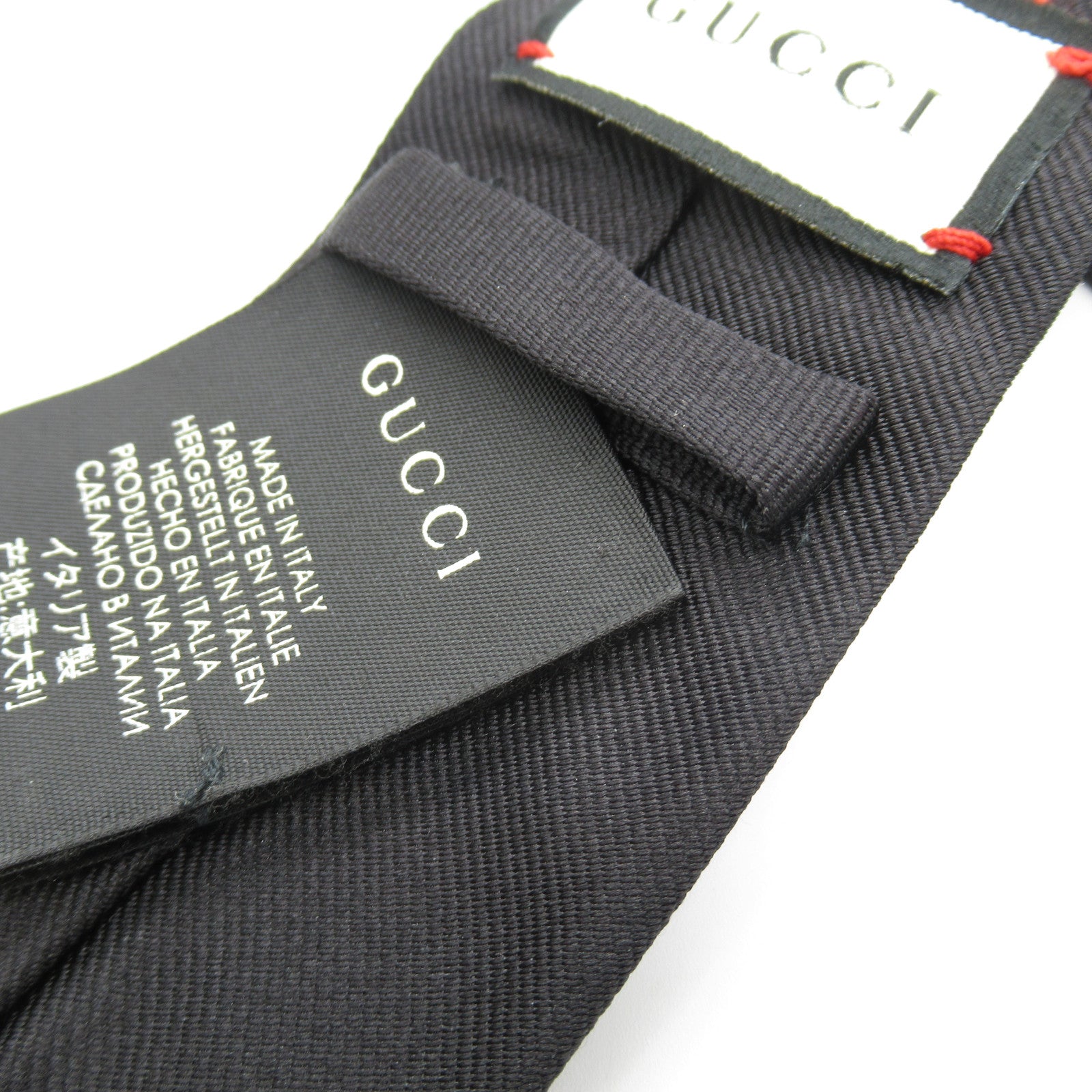 Gucci Silk Necktie Black