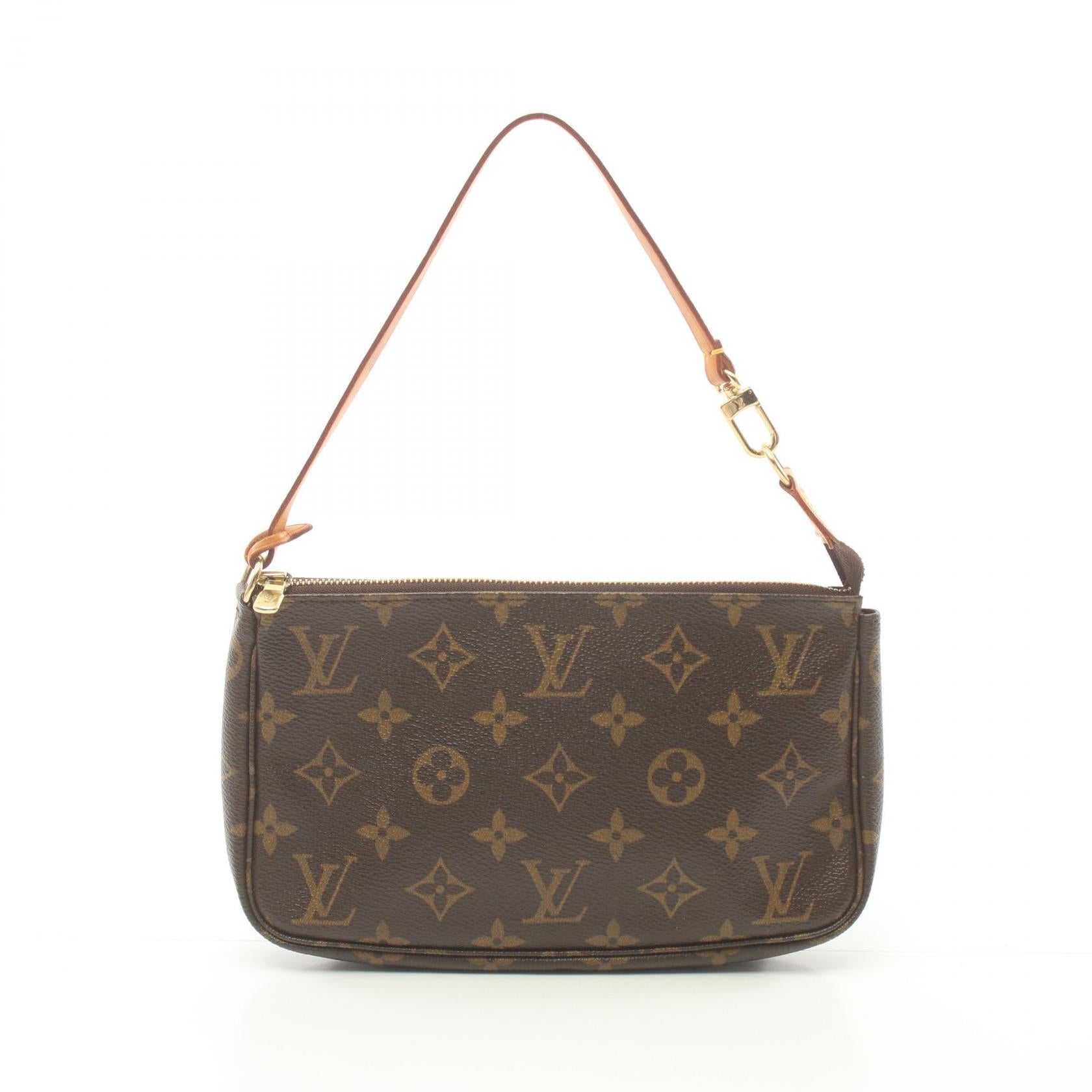 Louis Vuitton Pochette Accessoires Handbag Brown M51980