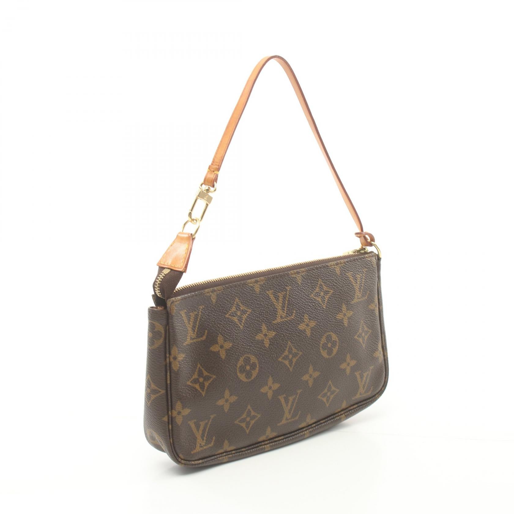 Louis Vuitton Pochette Accessoires Handbag Brown M51980