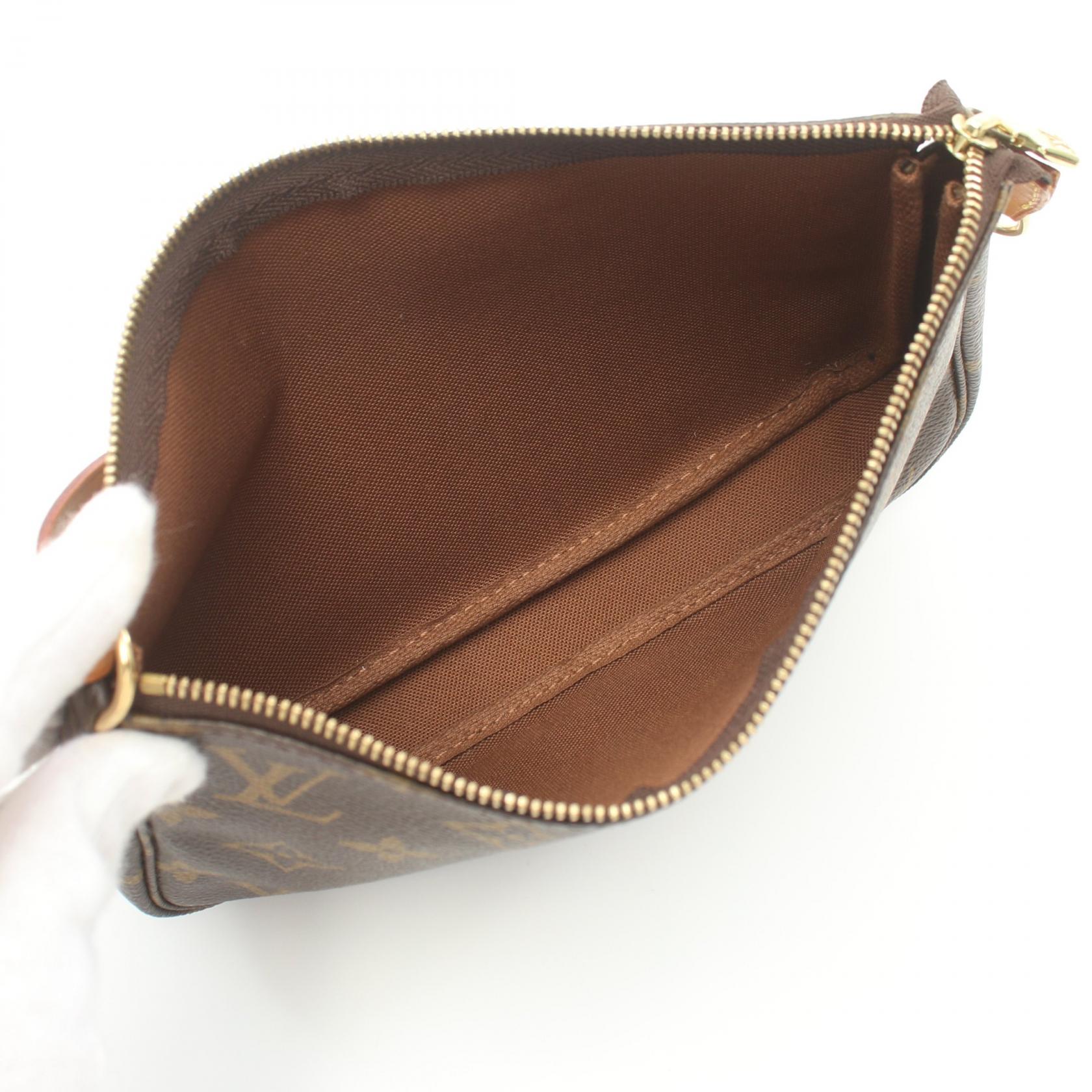 Louis Vuitton Pochette Accessoires Handbag Brown M51980