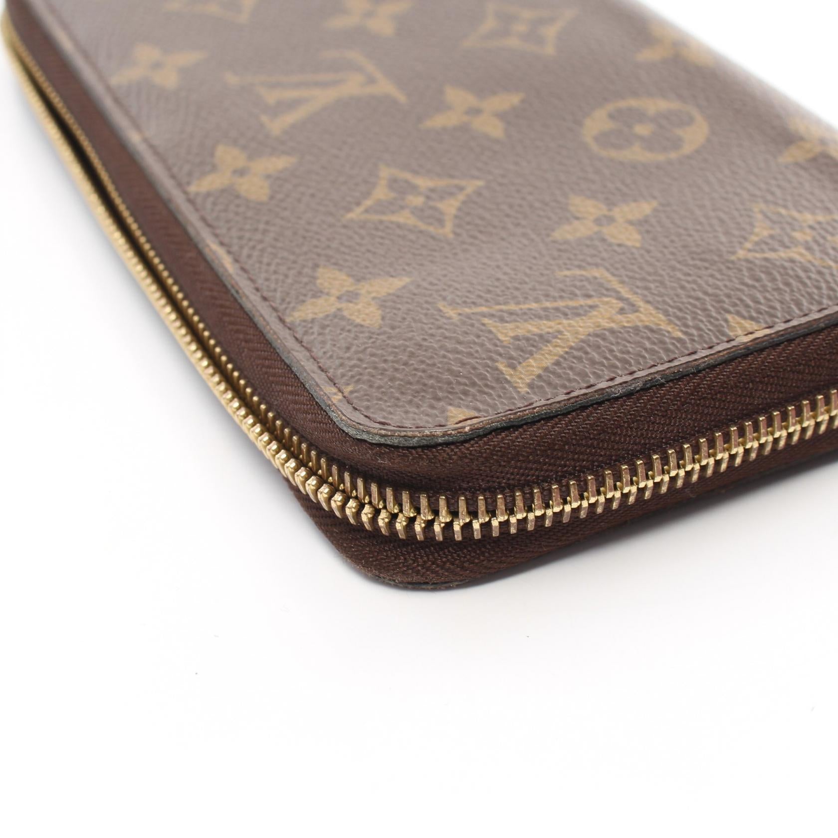 Louis Vuitton Zippy Wallet Monogram Brown M42616