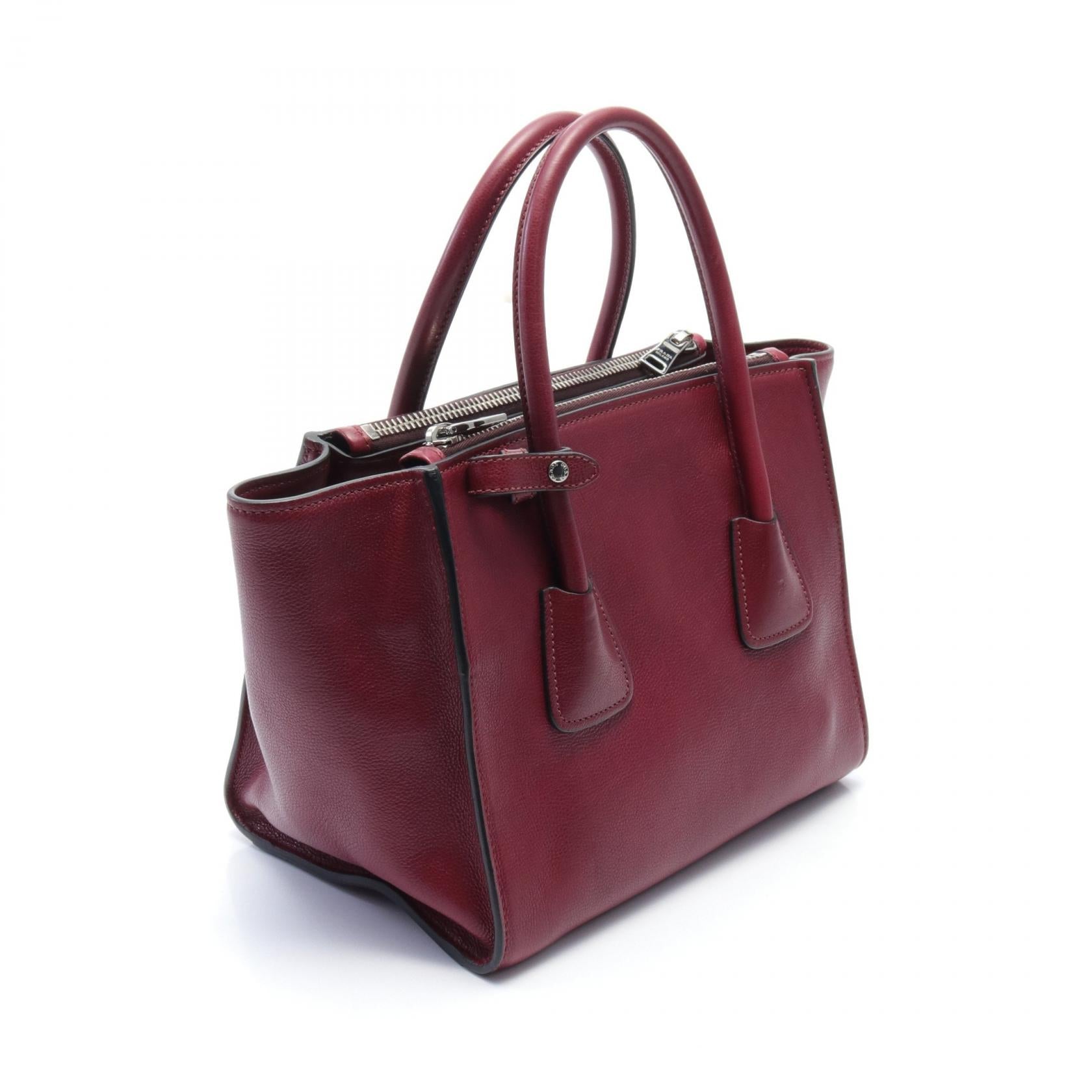 Prada GLACE'CALF Leather Handbag B2625M