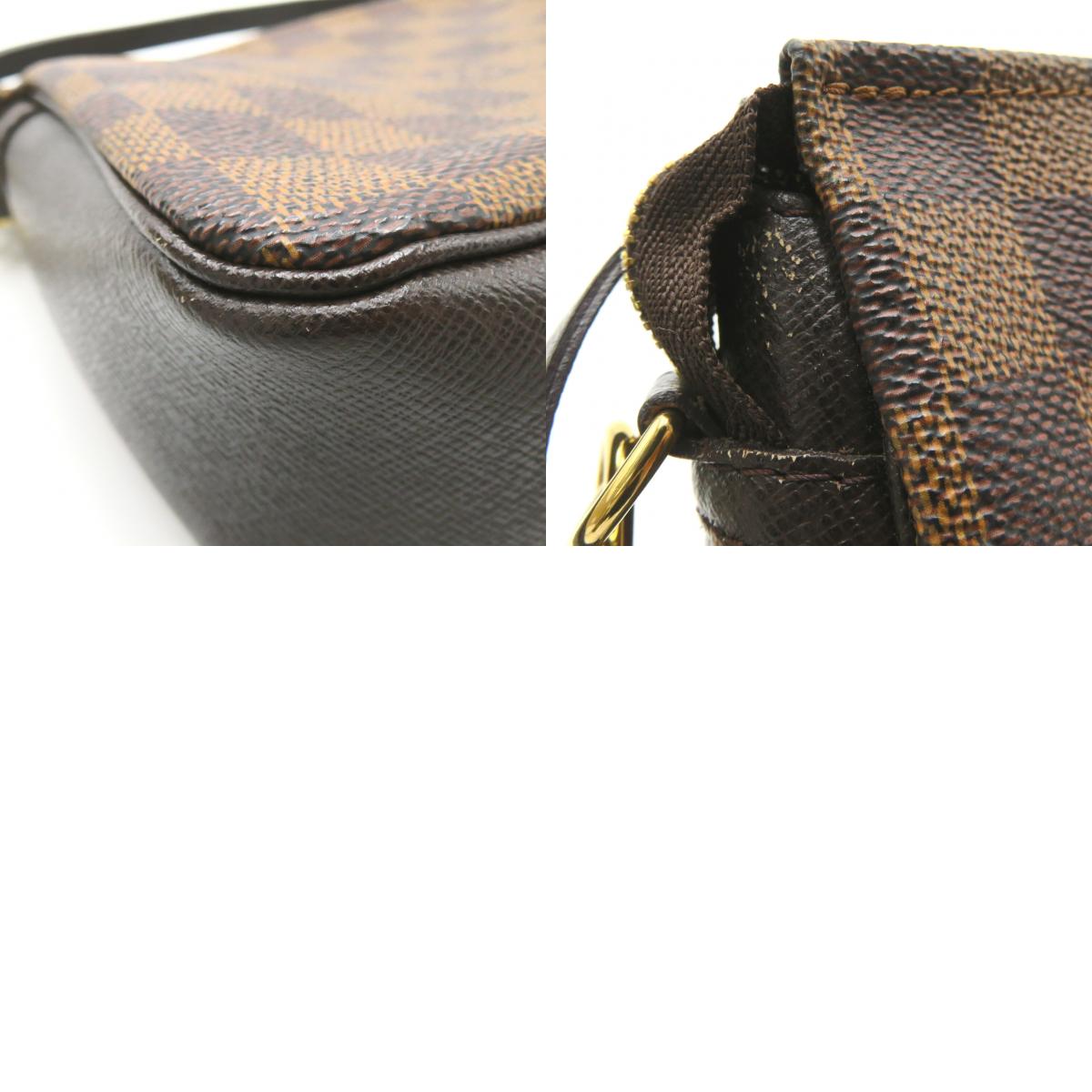 Louis Vuitton Damier Makeup Pouch Brown N51982