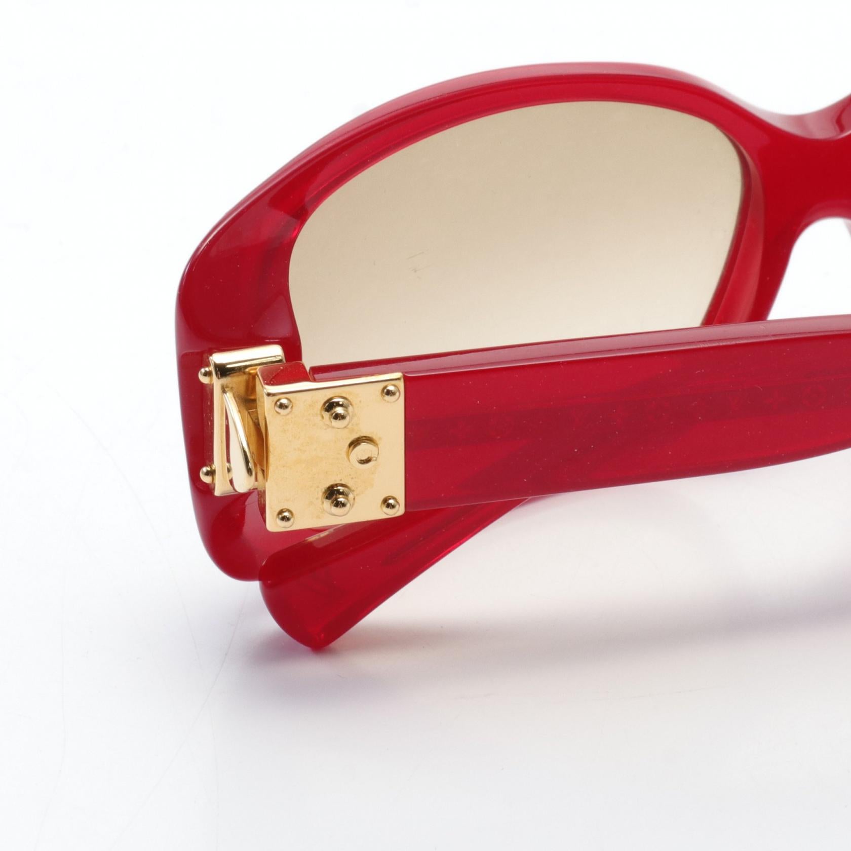 Louis Vuitton Supson GM Sunglasses Red Z0076E