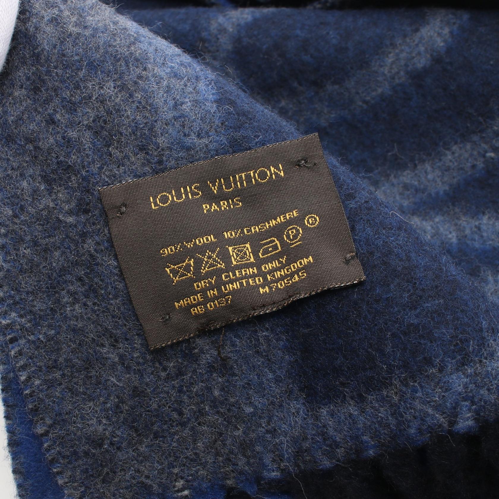 Louis Vuitton Wool Cashmere Scarf M70545