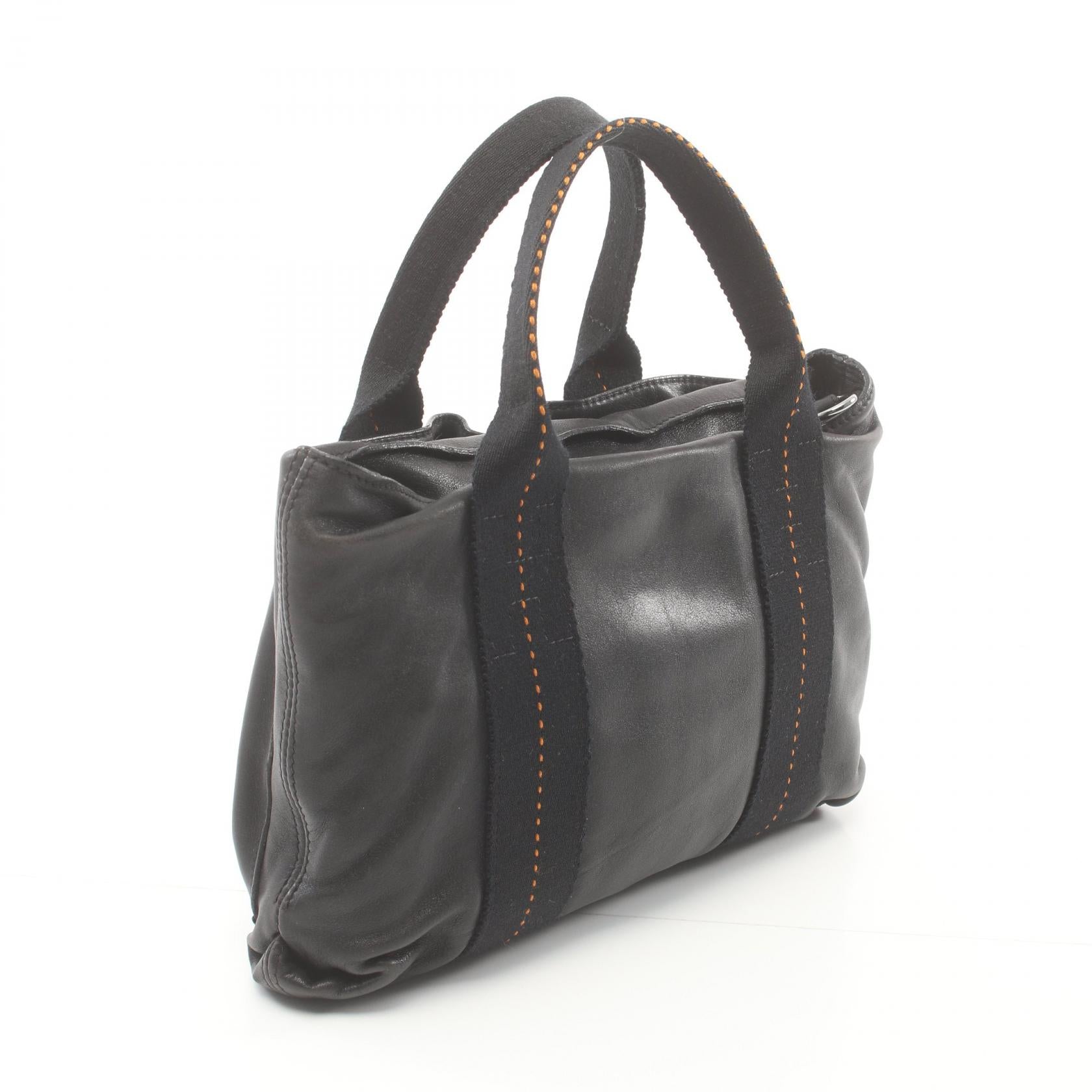 Hermes Caravan Horizontal PM Handbag Black