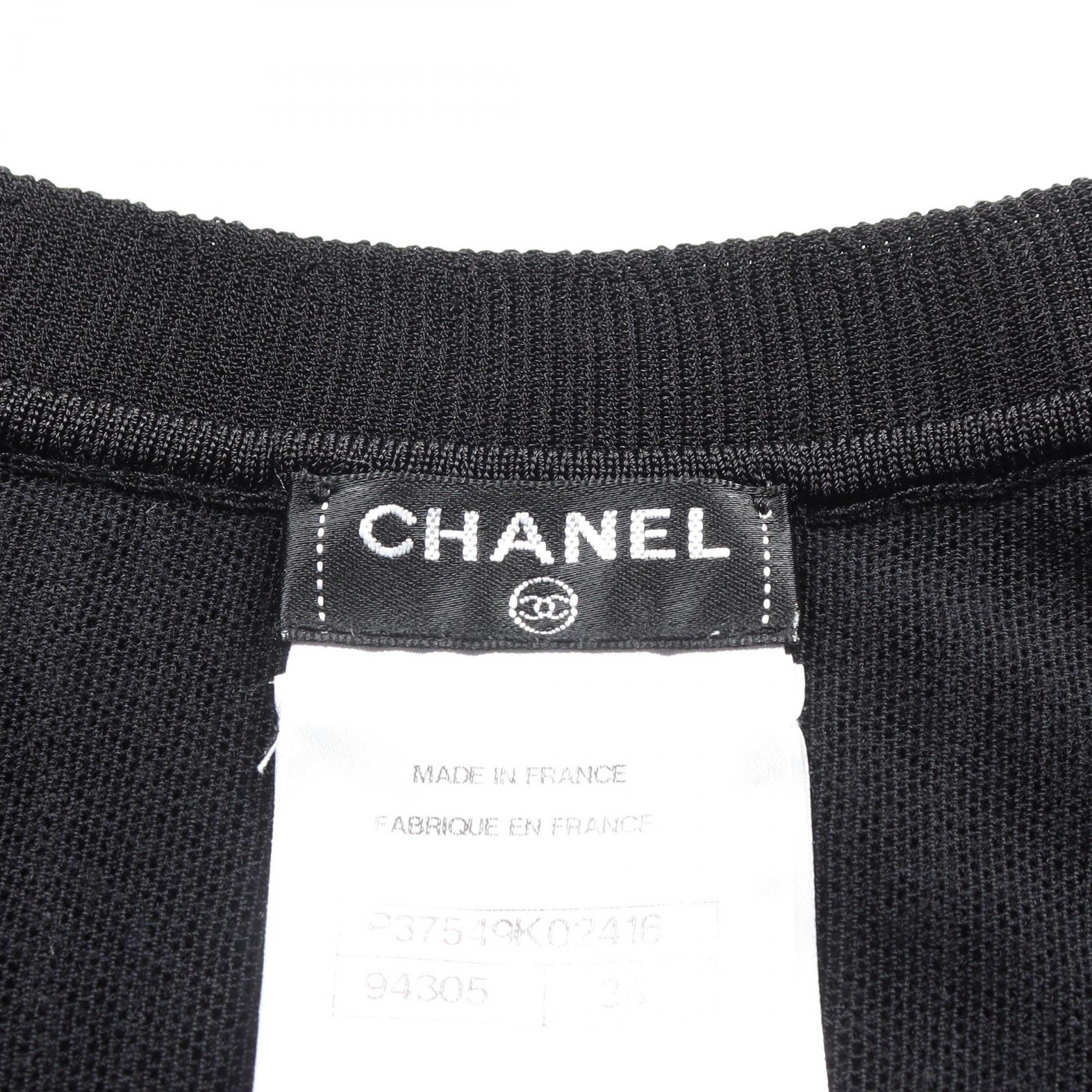 Chanel Viscose Dress Black P37549