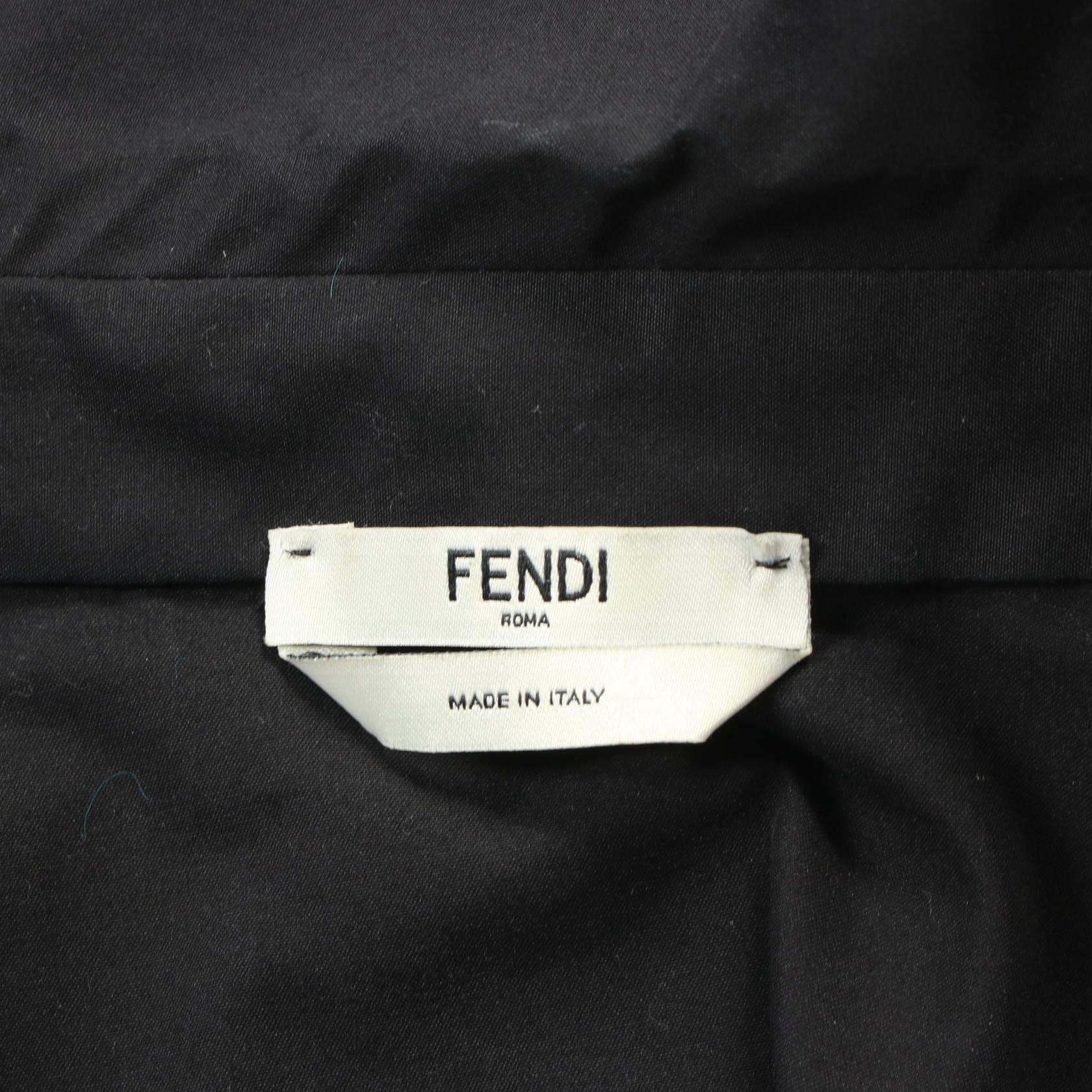 Fendi Cotton Leather Top FS6564