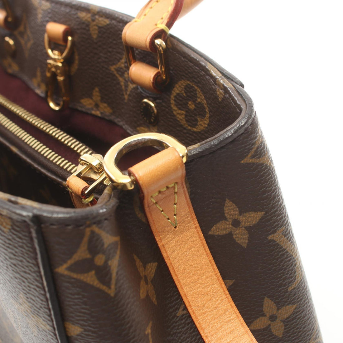 Louis Vuitton Montaigne BB Handbag Monogram Brown