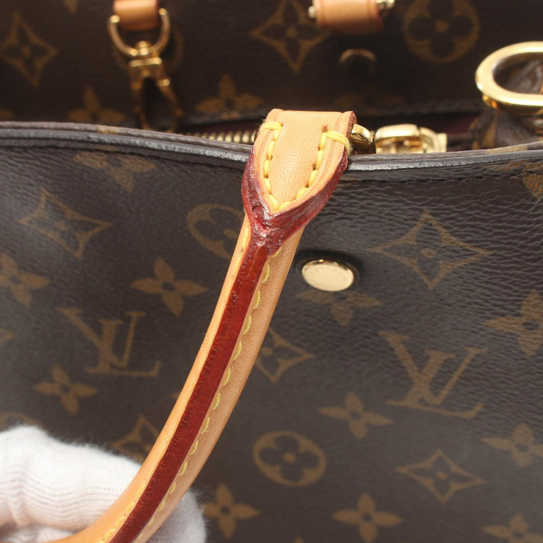 Louis Vuitton Montaigne BB Handbag Monogram Brown