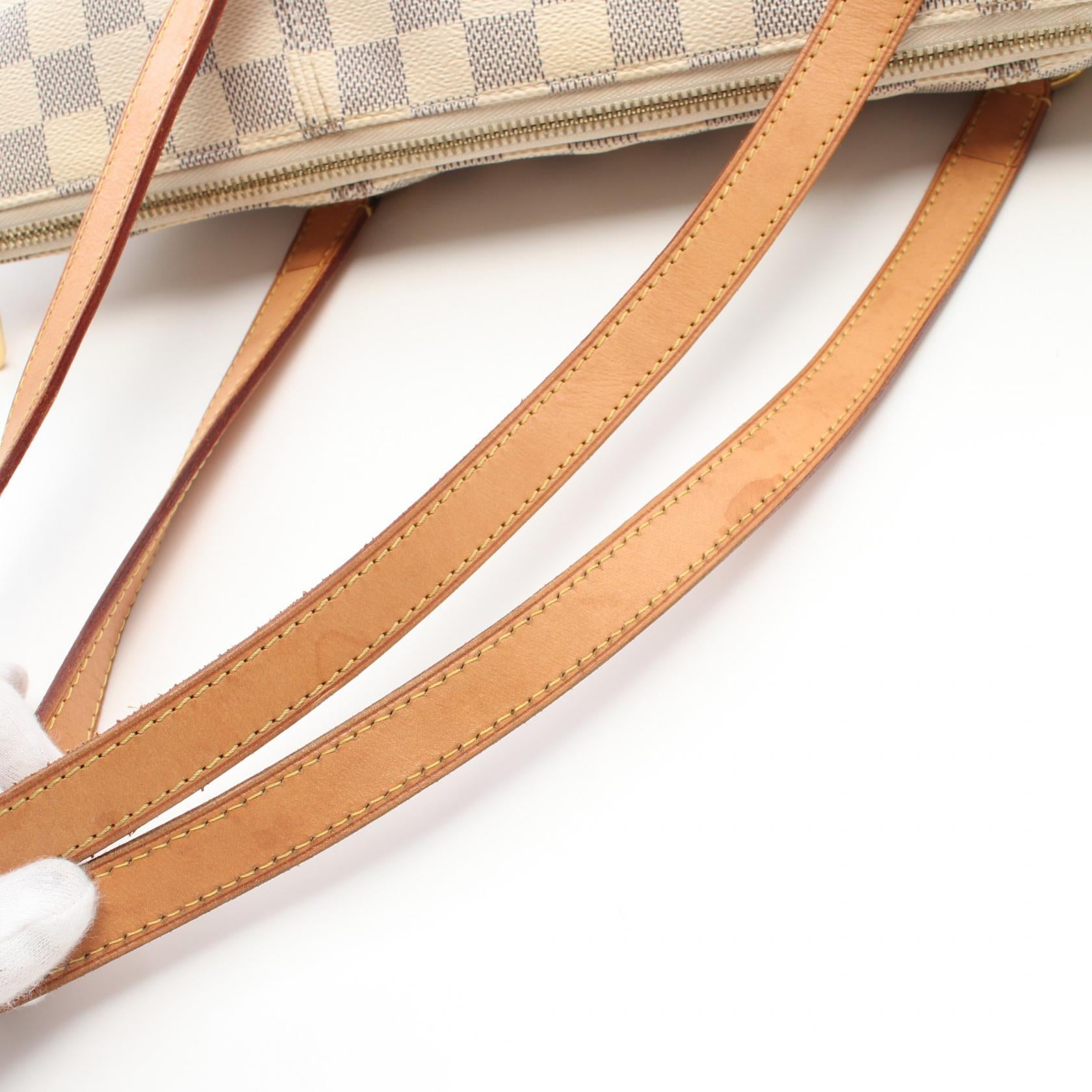 Louis Vuitton Damier Azur Totally MM  Canvas Tote Bag N51262 in Very Good Condition