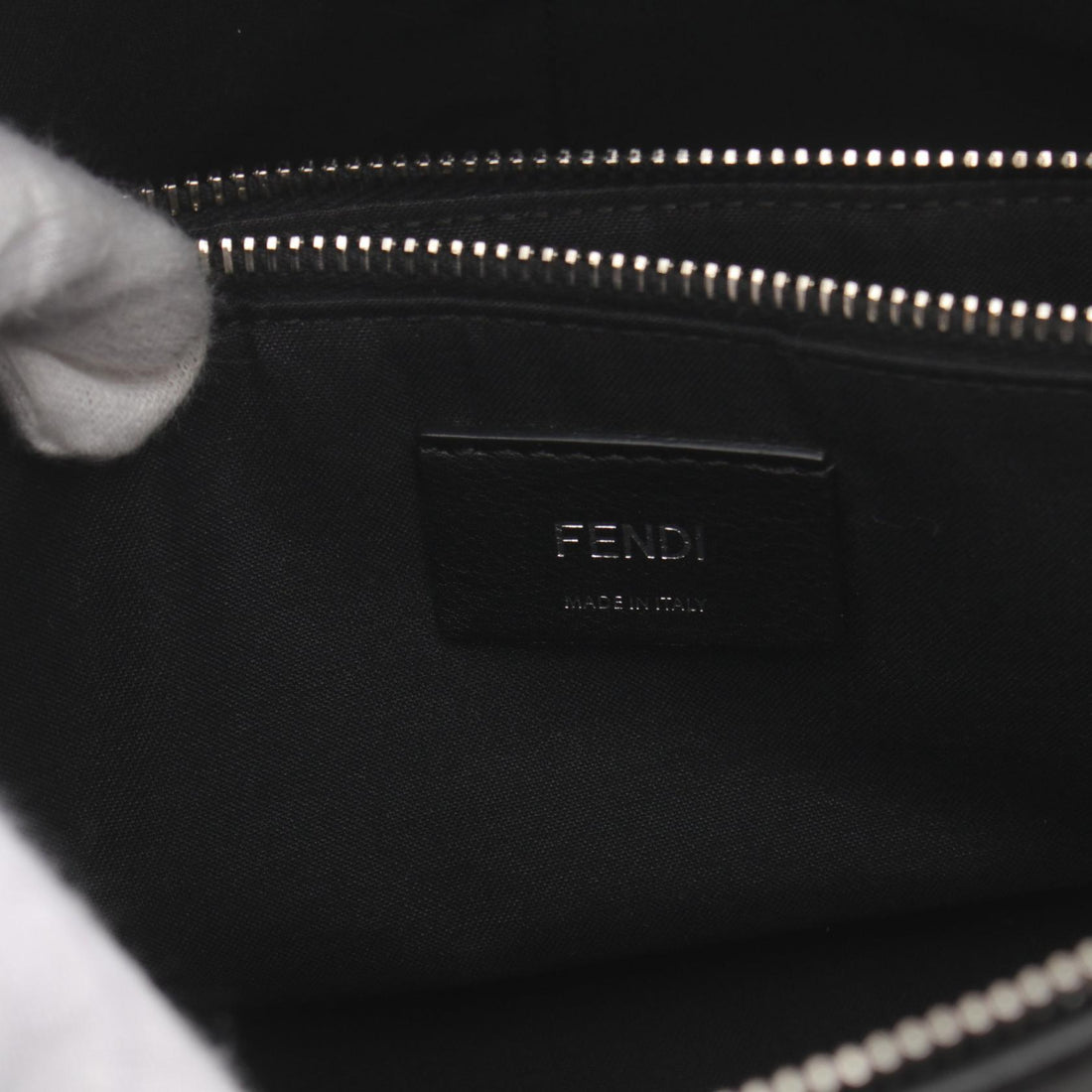 Fendi By the Way Leather Shoulder Bag 8BL124 in Very Good Condition