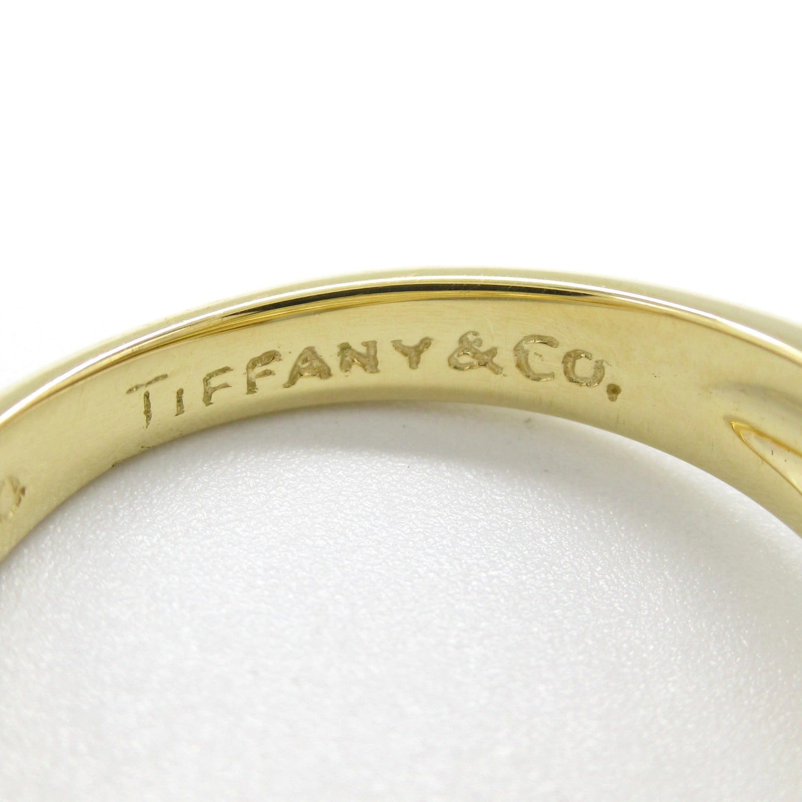 Tiffany & Co Signature Cross Ring K18 Gold