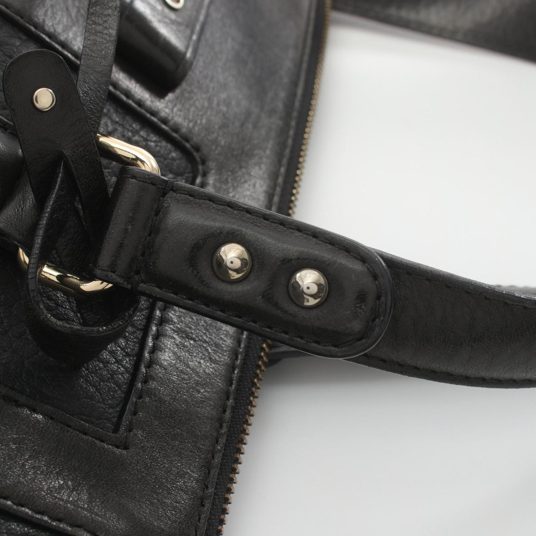 Jimmy Choo Leather Handbag Black