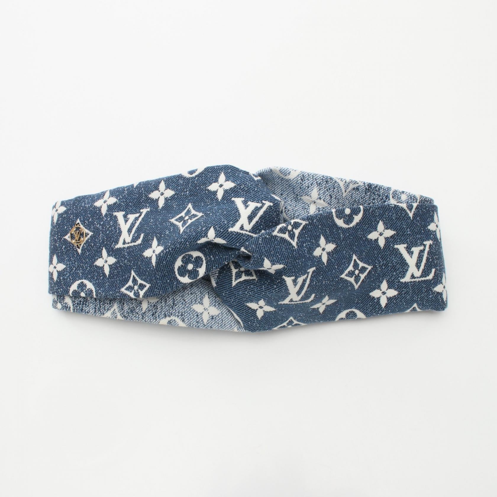 Louis Vuitton Denim Headband M77470