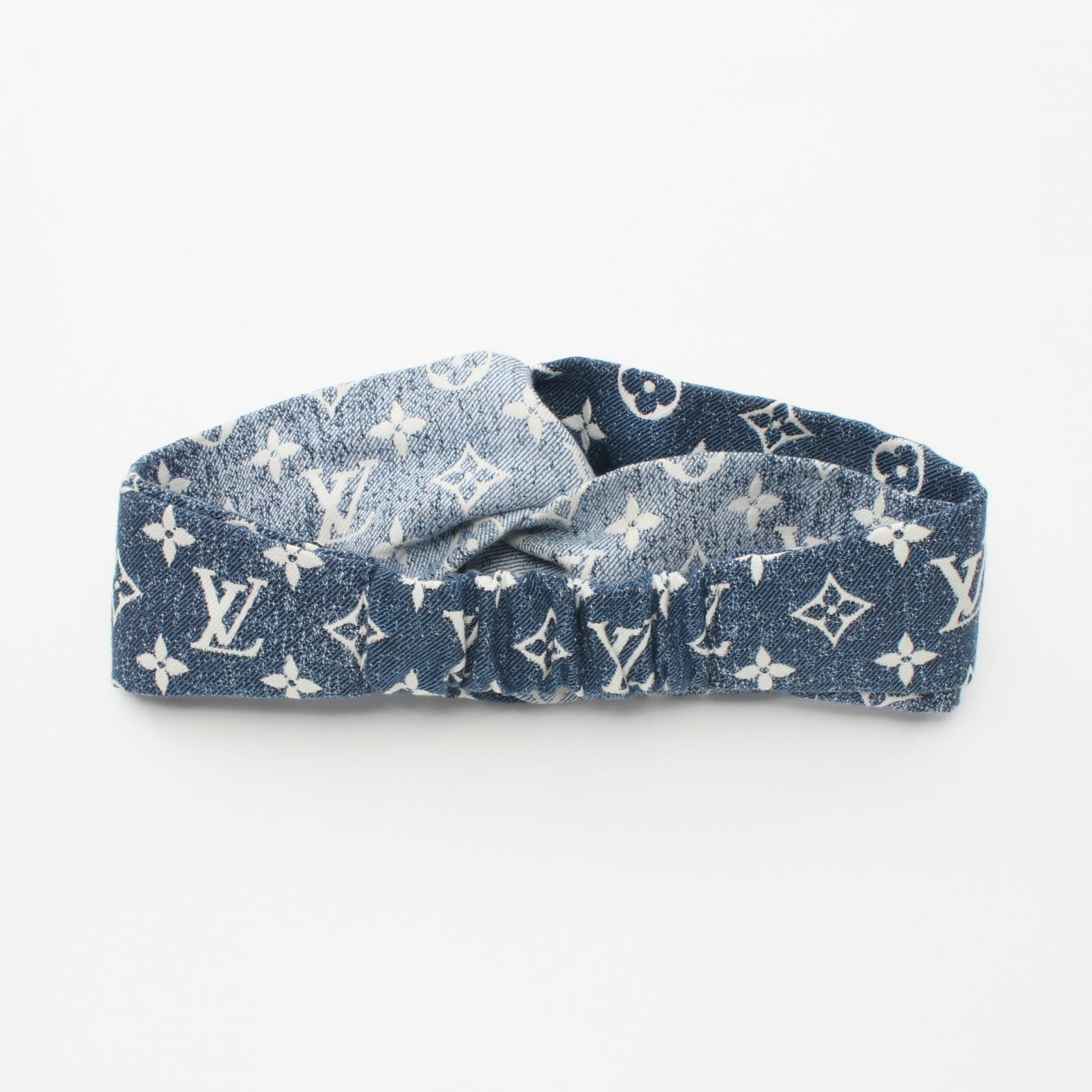 Louis Vuitton Denim Headband M77470