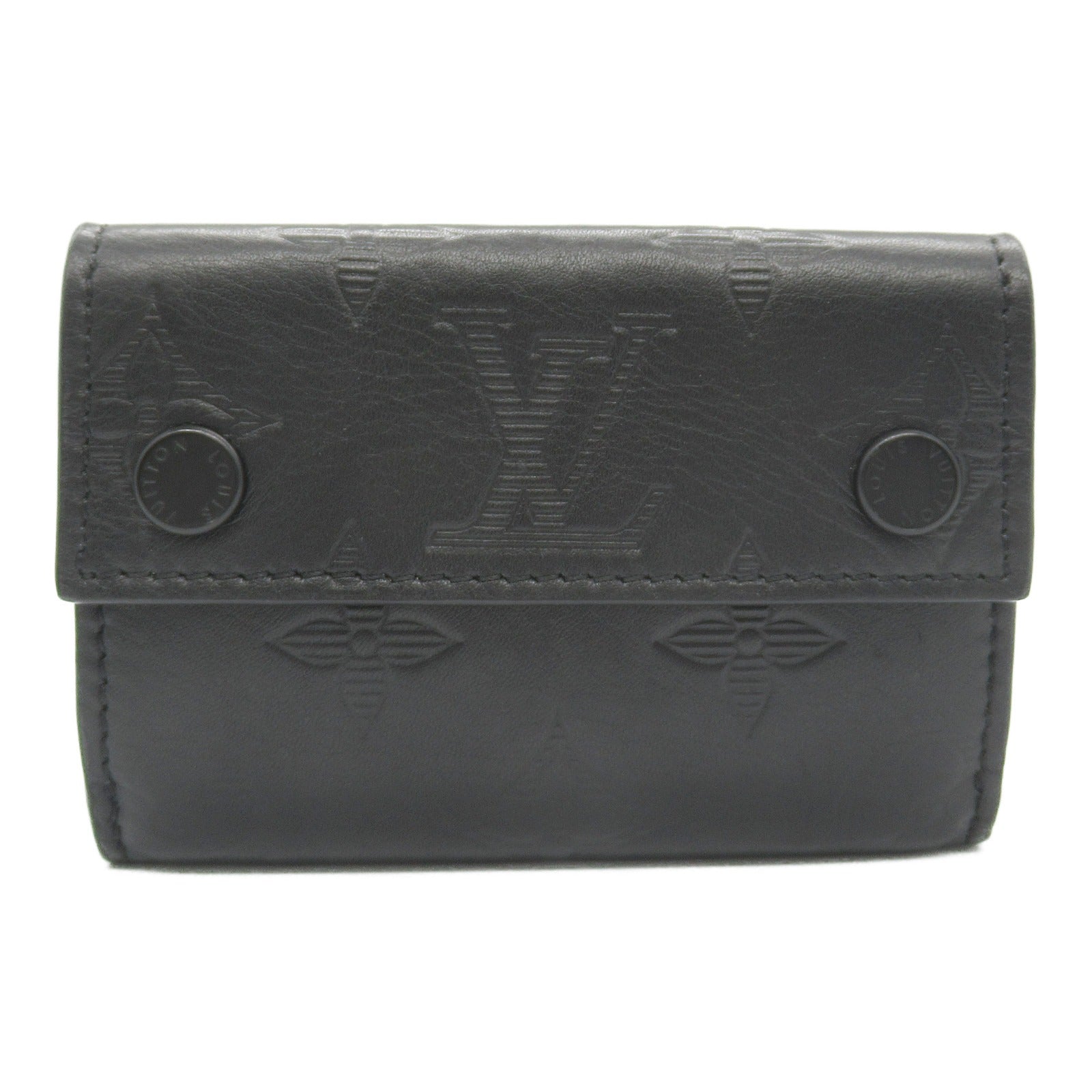 Louis Vuitton Monogram Shadow Leather Compact Wallet