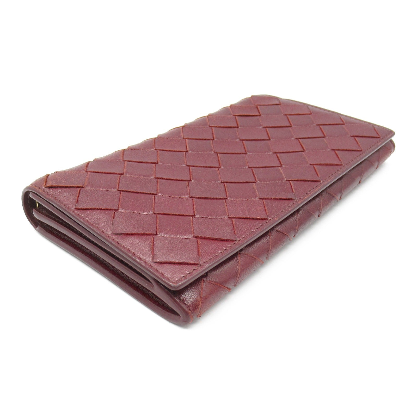 Bottega Veneta Lambskin Long Wallet