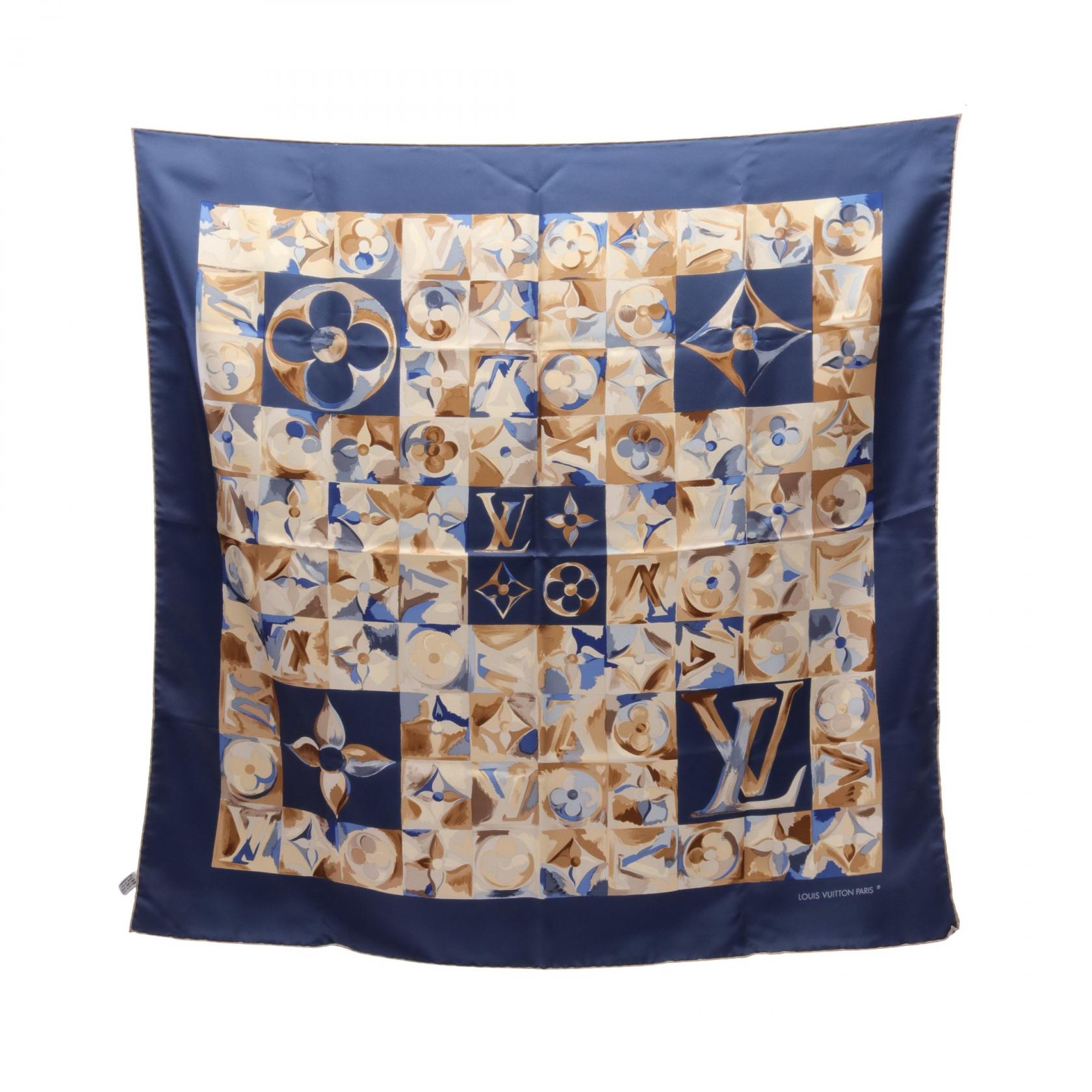 Louis Vuitton Silk Monogram Scarf