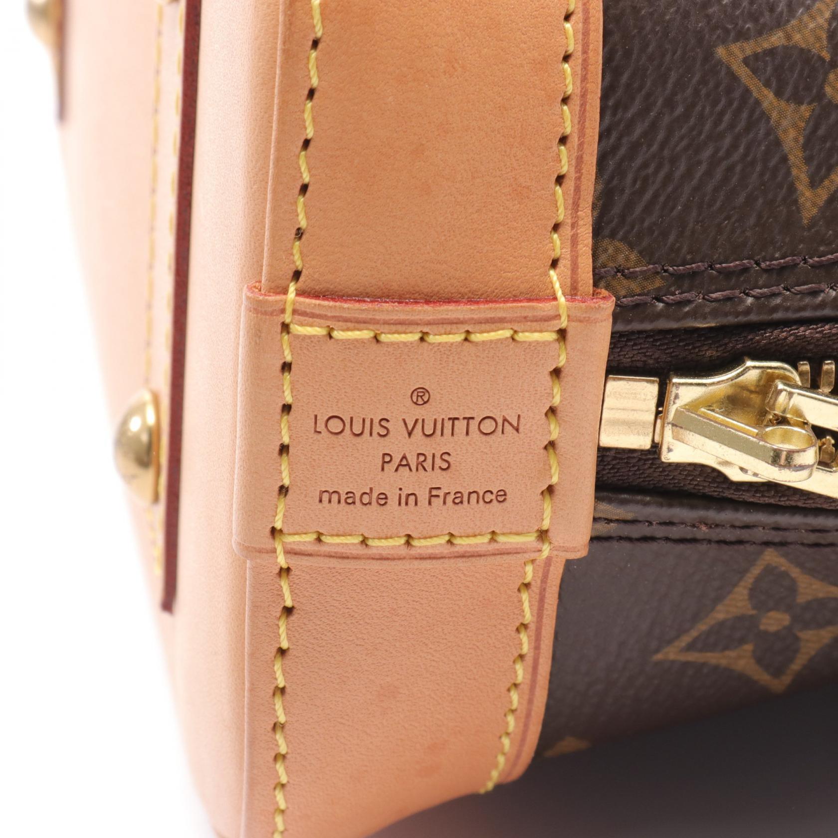 Louis Vuitton Alma BB Monogram Handbag M53152