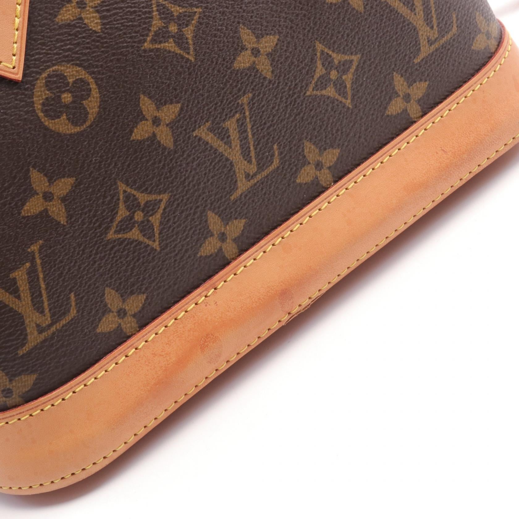 Louis Vuitton Alma BB Monogram Handbag M53152