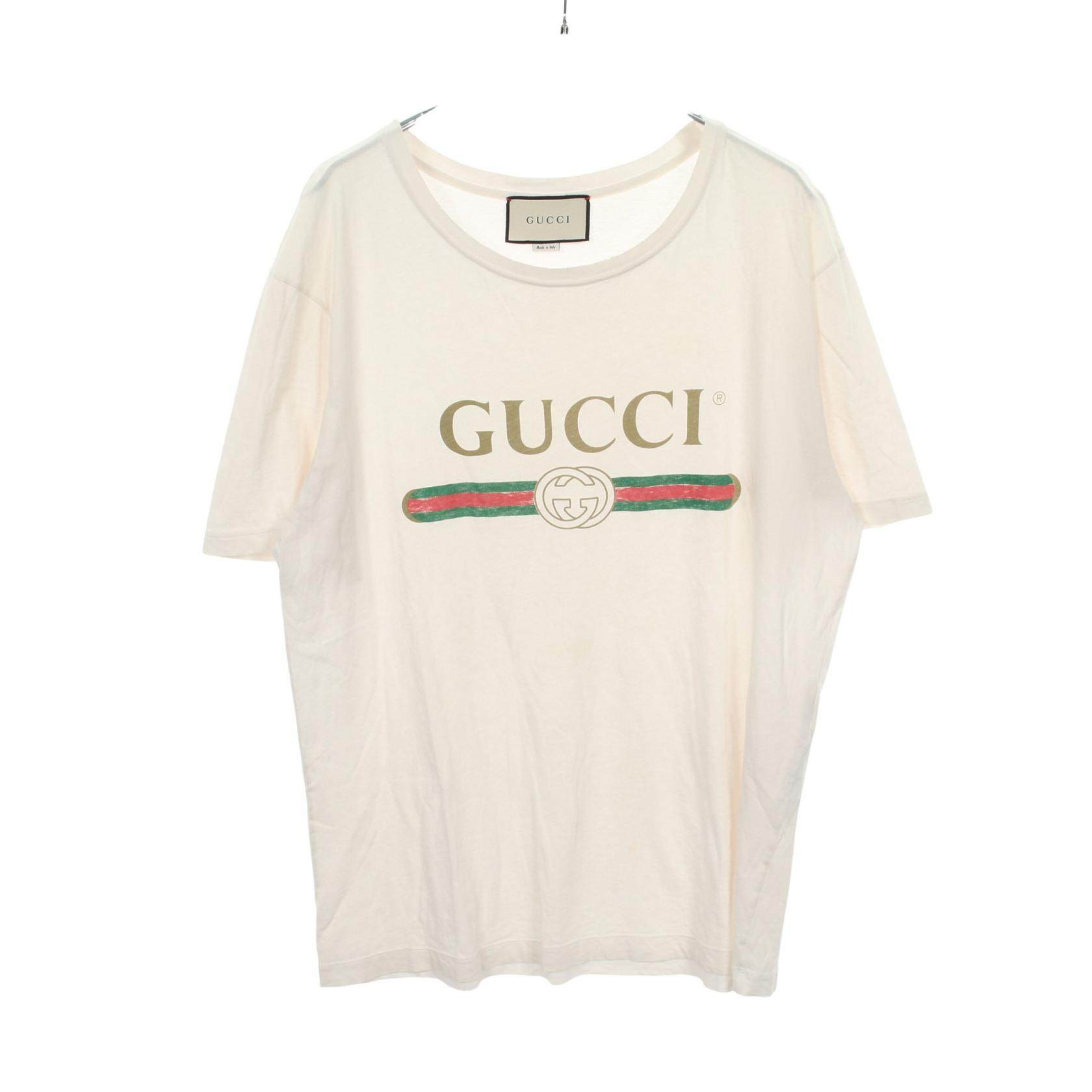 Gucci Logo Cotton T shirt