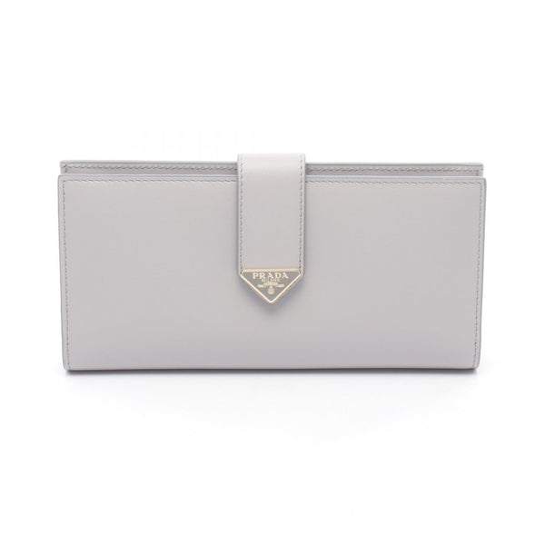 PRADA Leather Long Wallet
