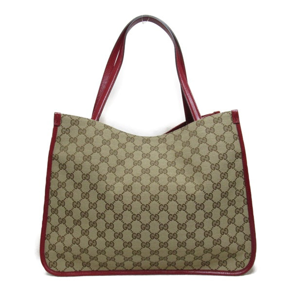 Gucci GG Canvas Horsebit Tote Bag Canvas Tote Bag 623694 in Good condition