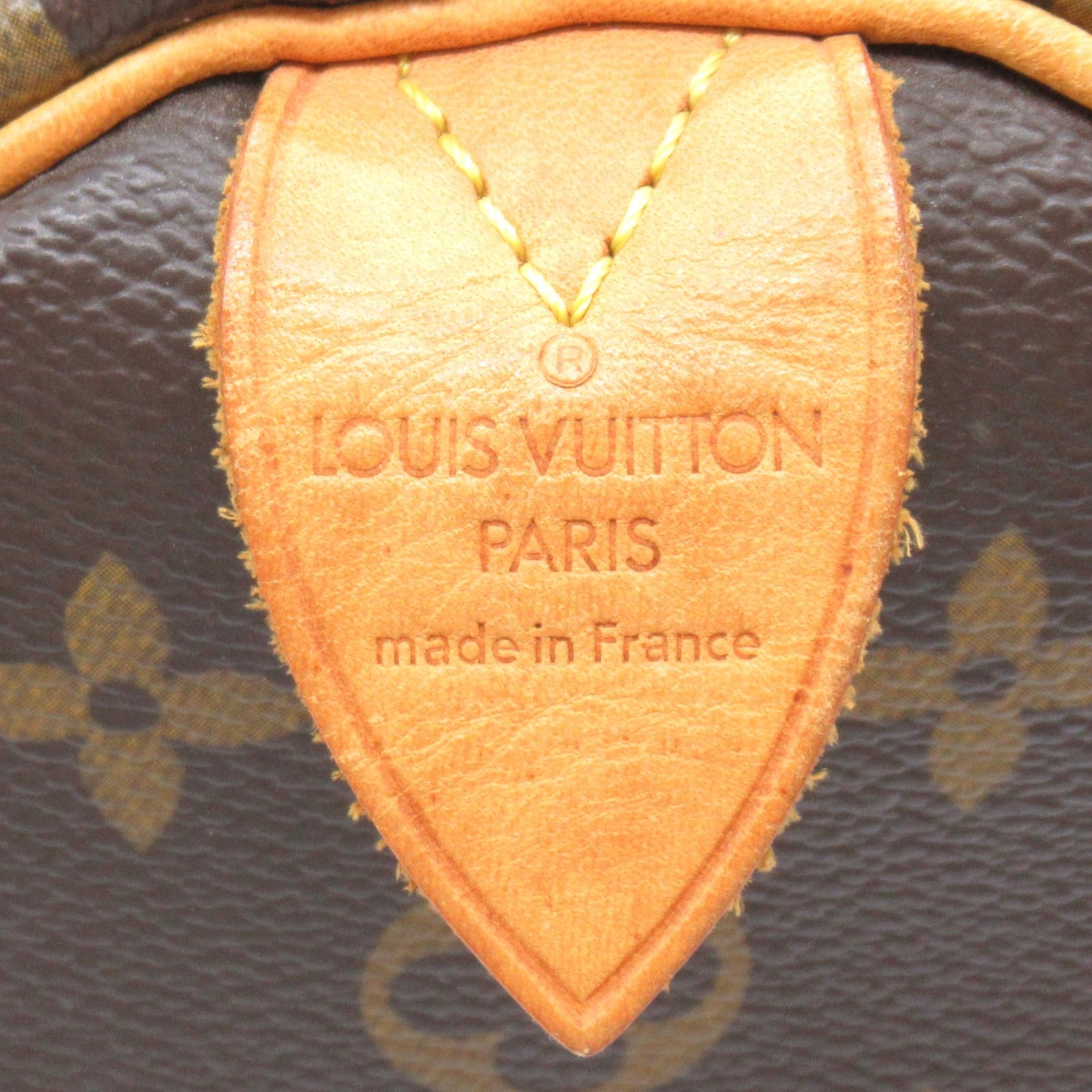 Louis Vuitton Speedy 35 Handbag Monogram Brown