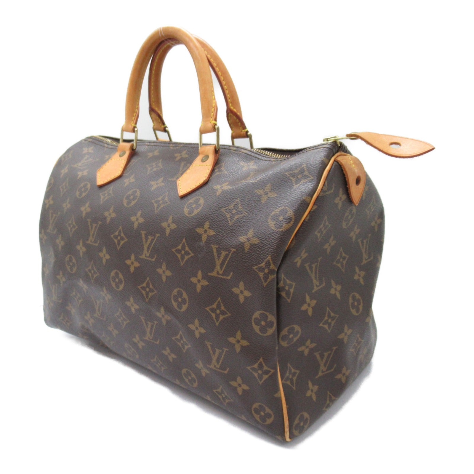 Louis Vuitton Speedy 35 Handbag Monogram Brown