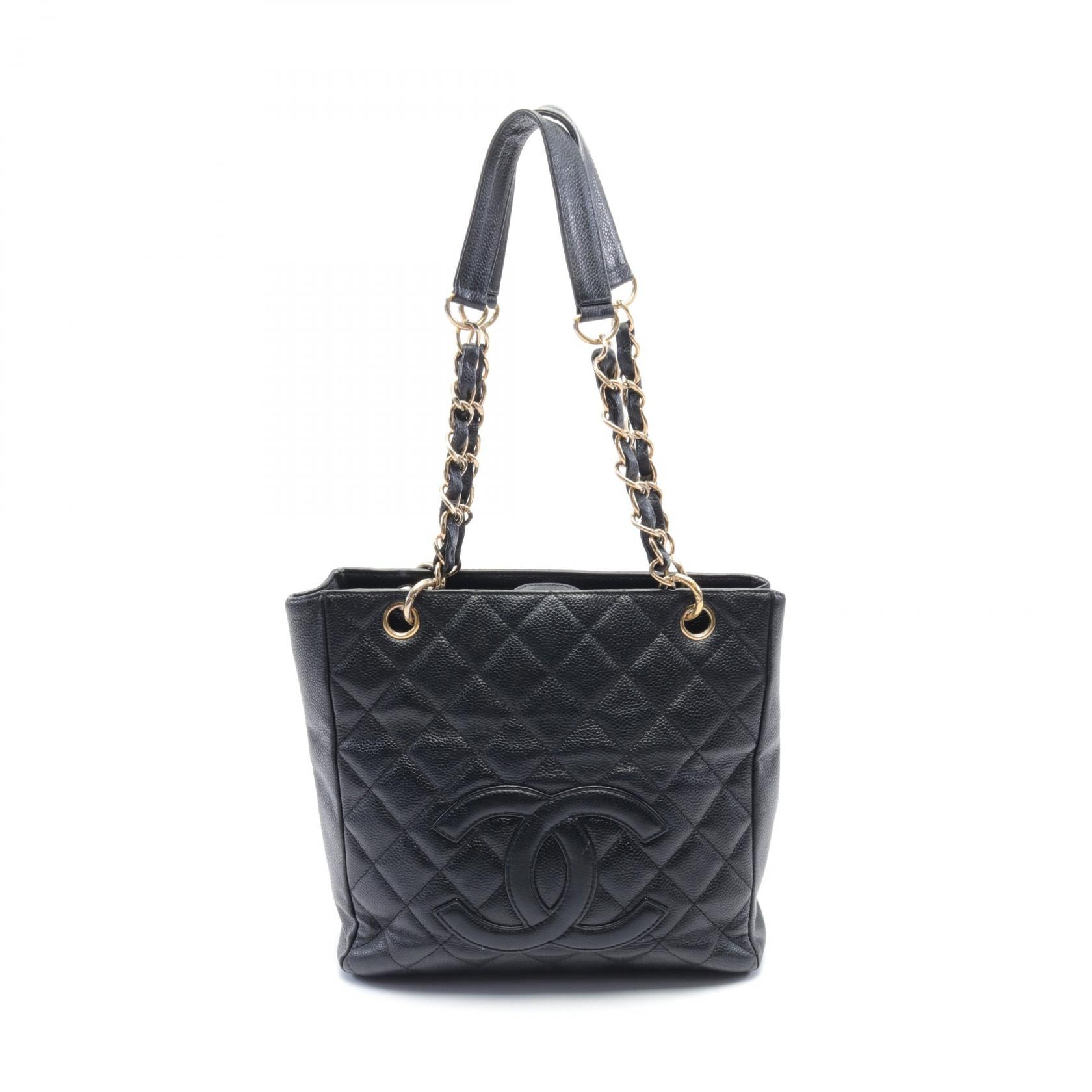 Chanel Caviar Skin Matelasse PST Tote Bag