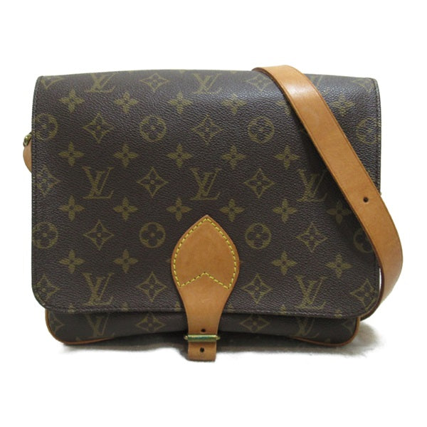 Louis Vuitton Cartouchiere 26 Canvas Shoulder Bag M51252 in Good Condition