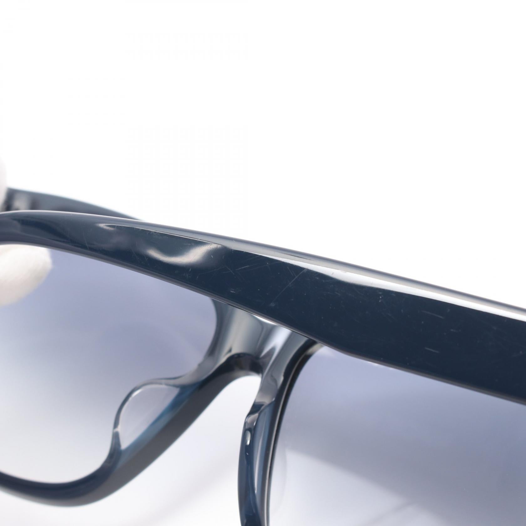 Balenciaga Dynasty Square Sunglasses Navy