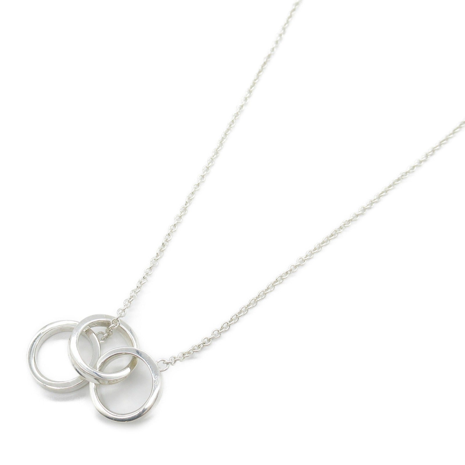 Tiffany & Co Silver 925 Interlocking Necklace