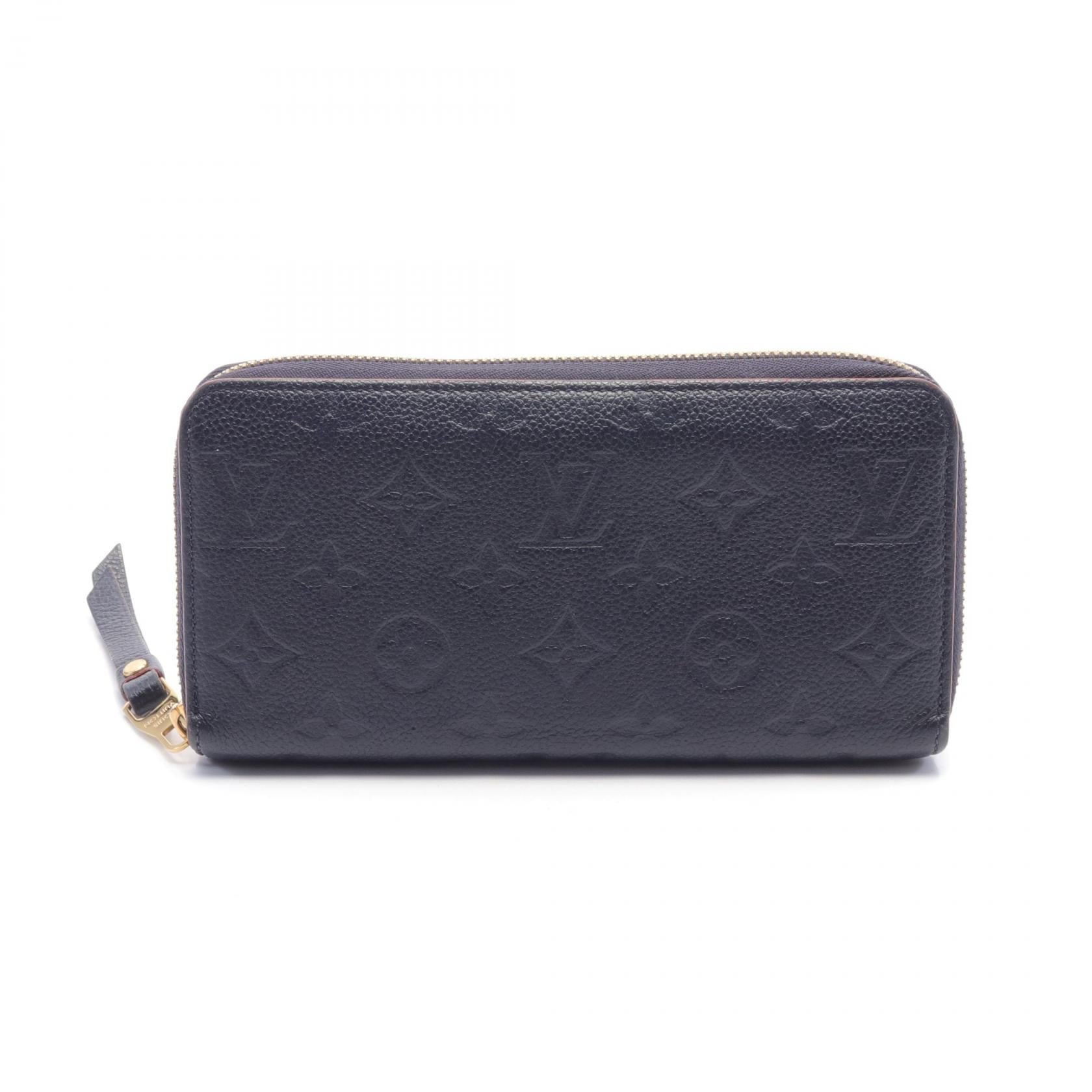 Louis Vuitton Monogram Empreinte Zippy  Leather Long Wallet M62121 in Very Good Condition