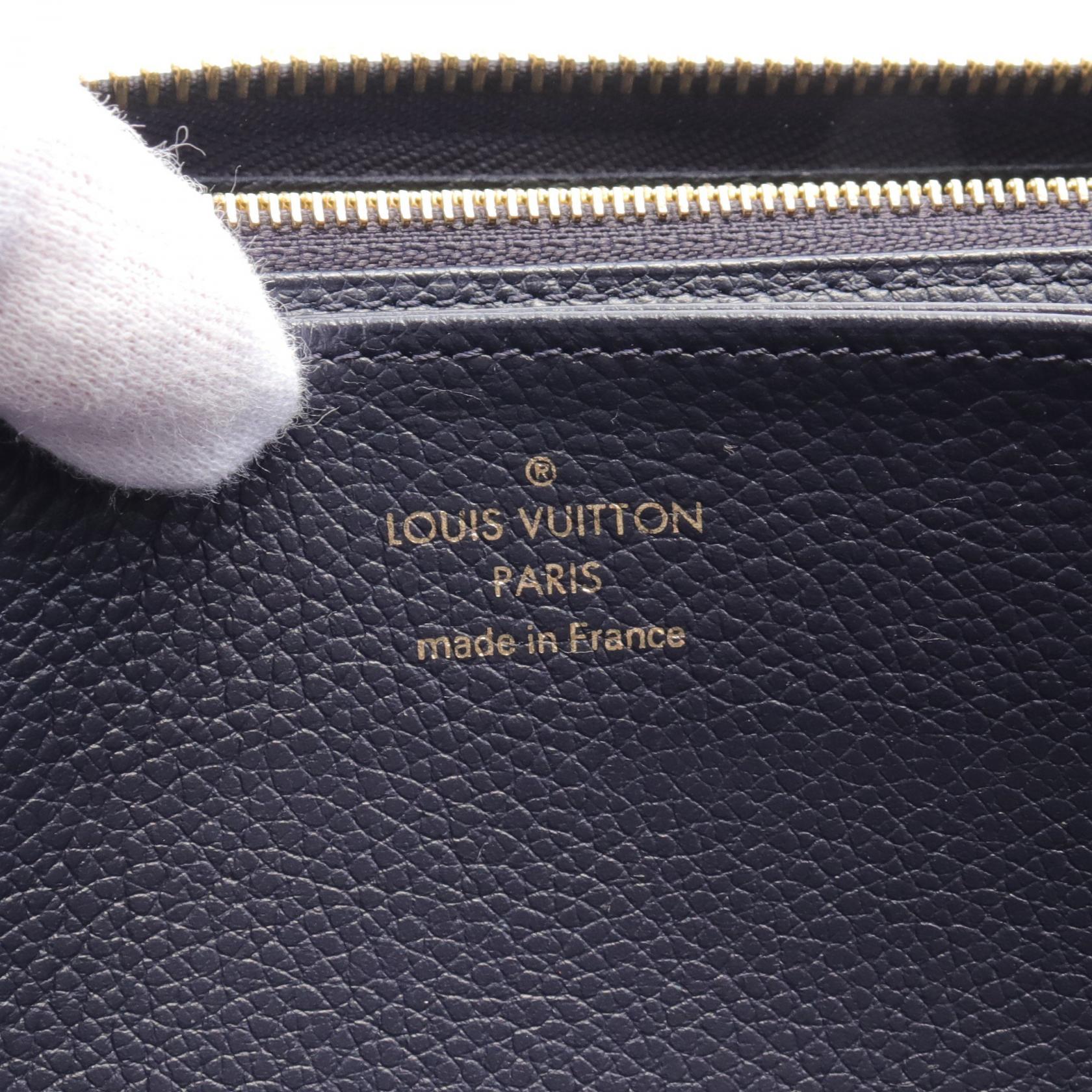 Louis Vuitton Monogram Empreinte Zippy  Leather Long Wallet M62121 in Very Good Condition